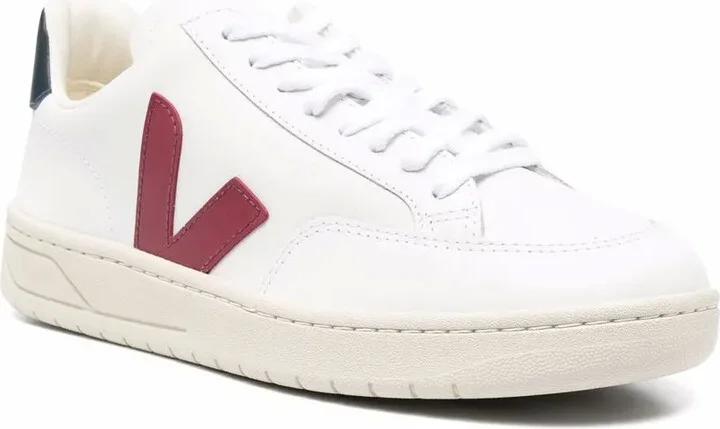 V-12 panelled lace-up sneakers - Image 2