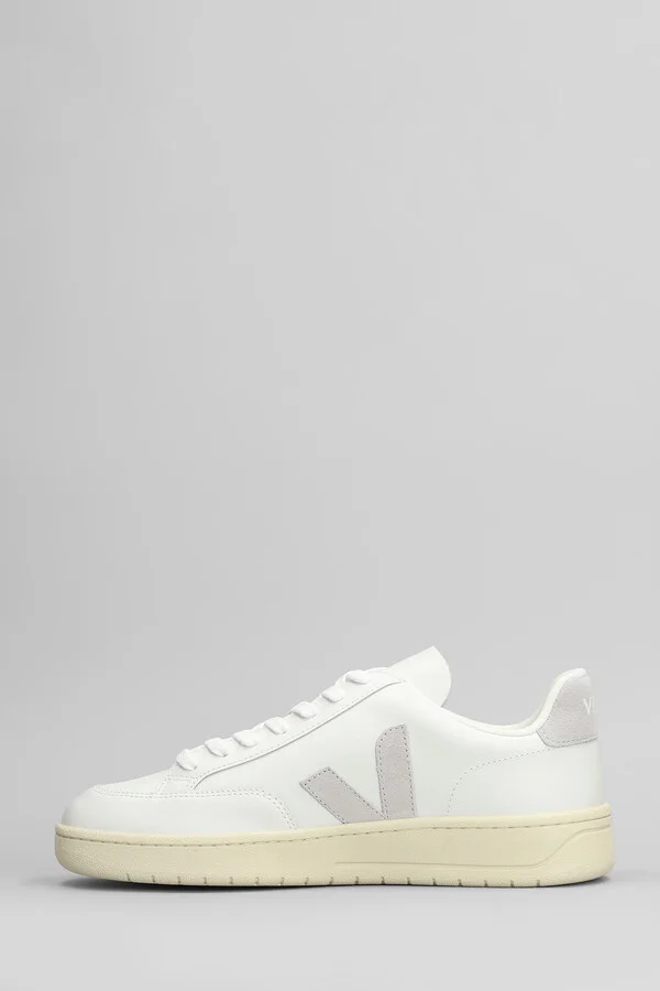 V-12 Sneakers In White Leather - Image 3