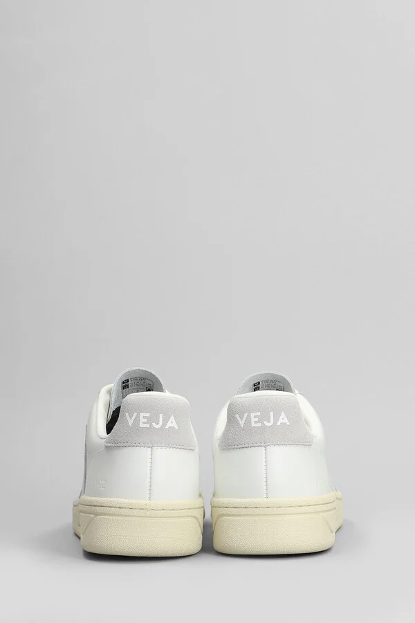 V-12 Sneakers In White Leather - Image 4