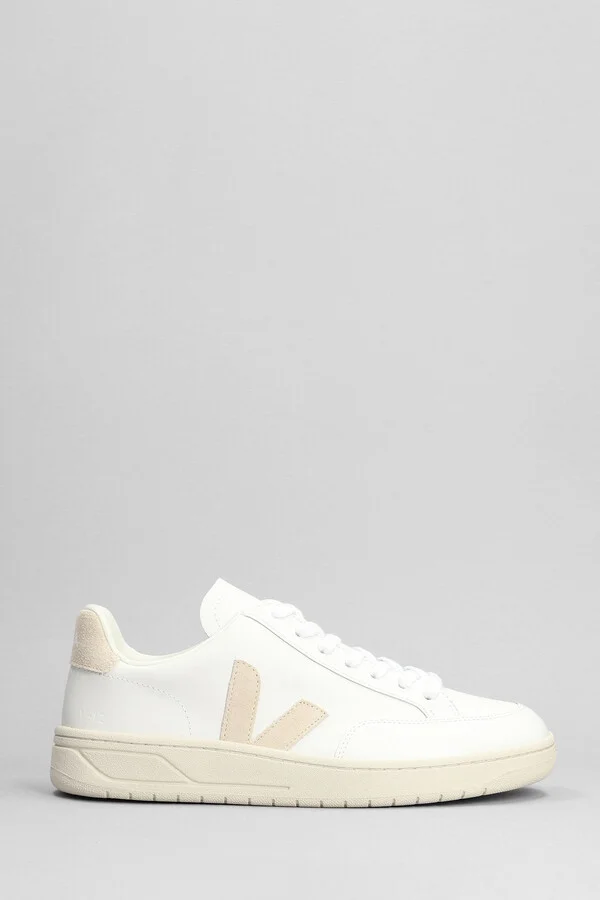 V-12 Sneakers In White Leather - Image 2
