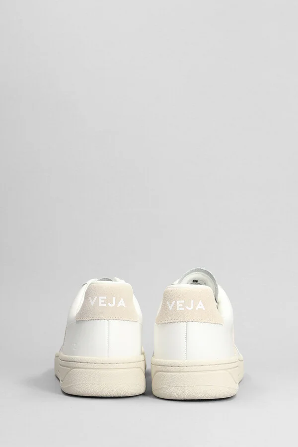 V-12 Sneakers In White Leather - Image 4