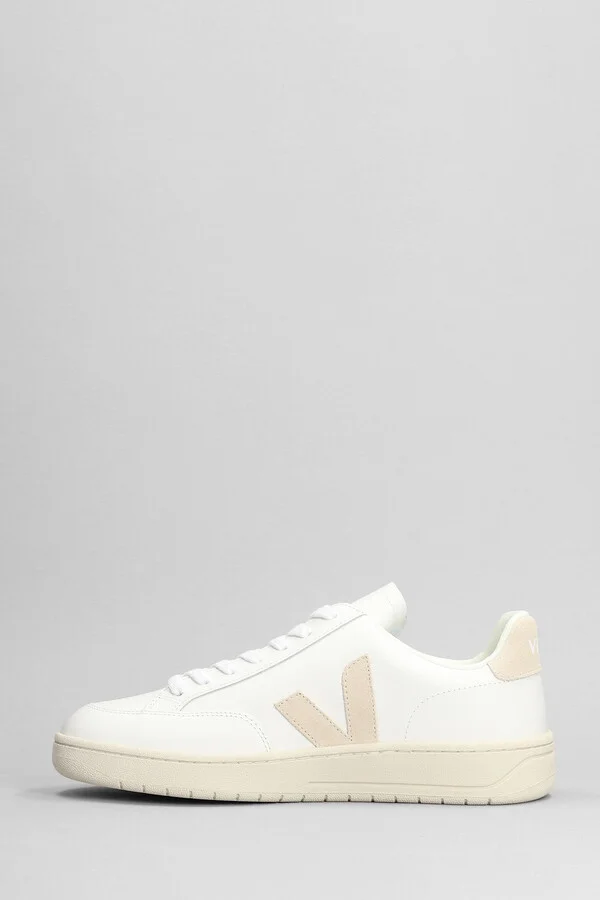 V-12 Sneakers In White Leather - Image 5
