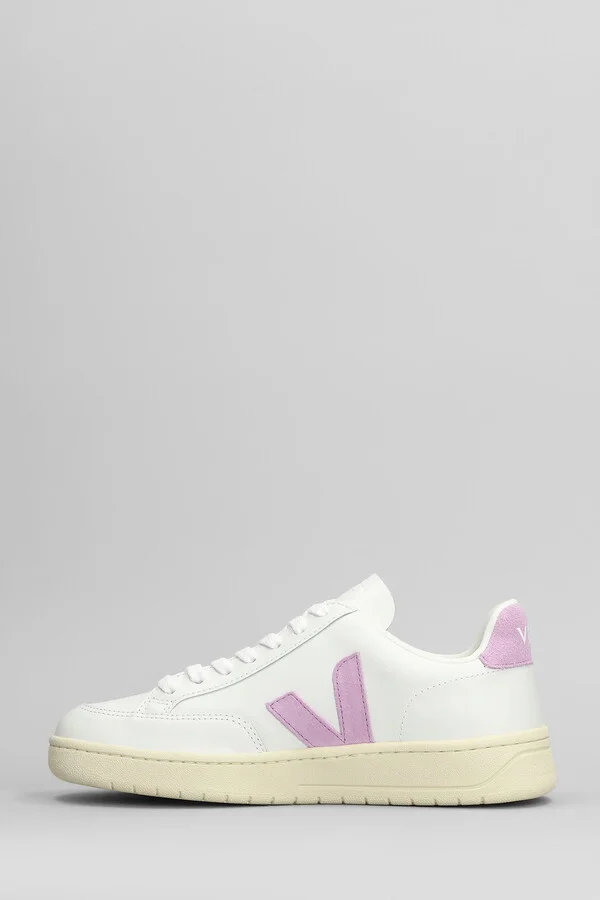 V-12 Sneakers In White Leather - Image 3