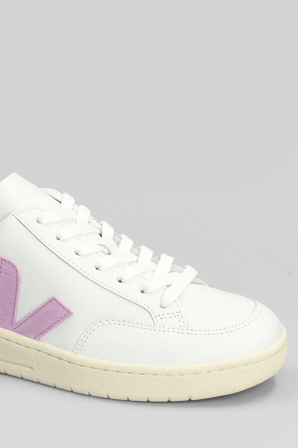 V-12 Sneakers In White Leather - Image 5