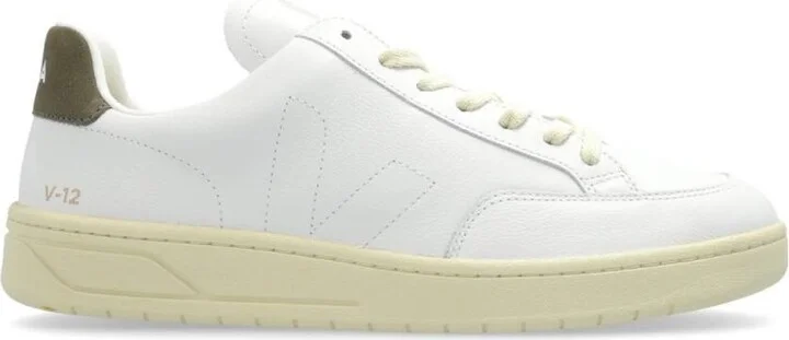V-12 Stitch Leather Low-Top Sneakers
