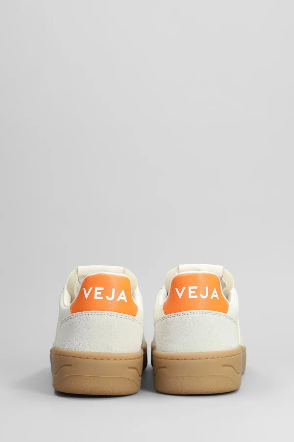 V-82 Sneakers In White Suede And Leather - Image 4