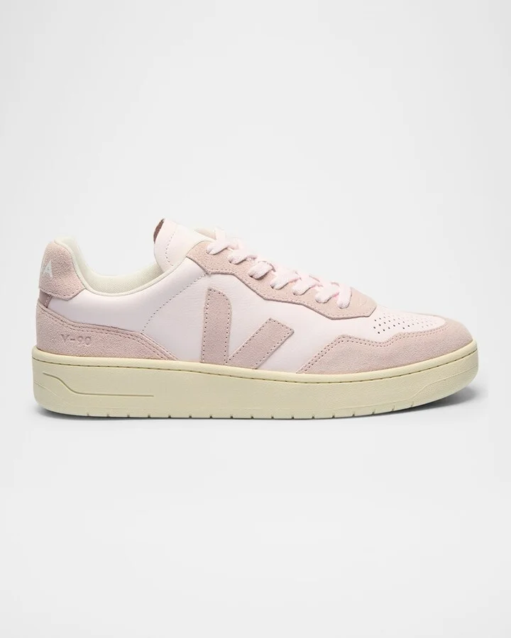 V-90 Bicolor Low-Top Sneakers
