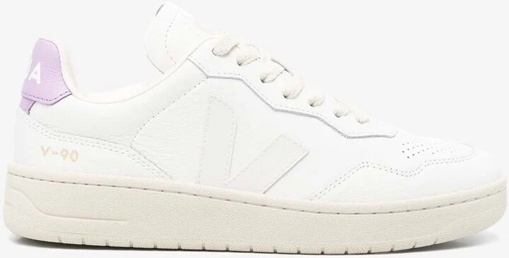 V-90 Leather Low-Top Sneakers