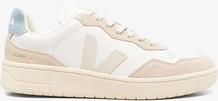 V-90 Leather Low-Top Sneakers