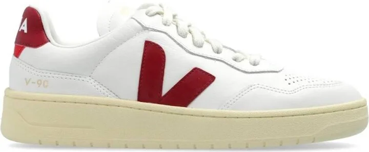 V-90 Leather Low-Top Sneakers
