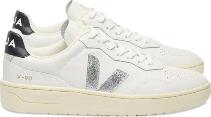 V-90 leather sneakers - Image 4
