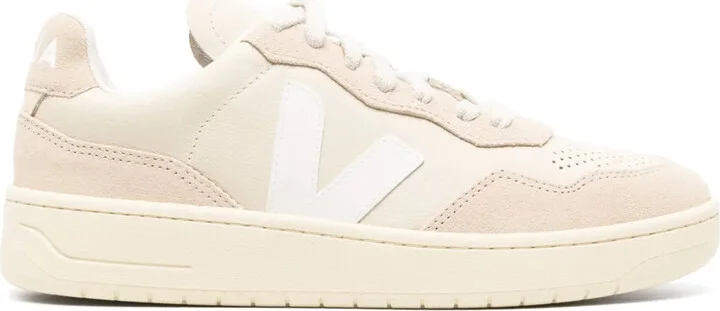 V-90 leather sneakers