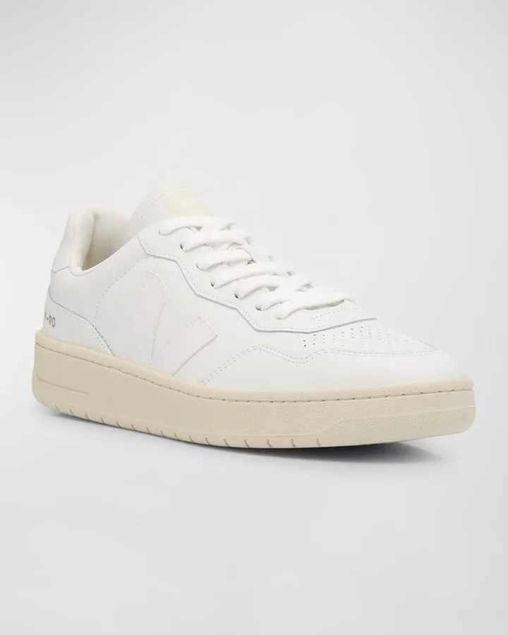 V-90 Low-Top Leather Sneakers - Image 3