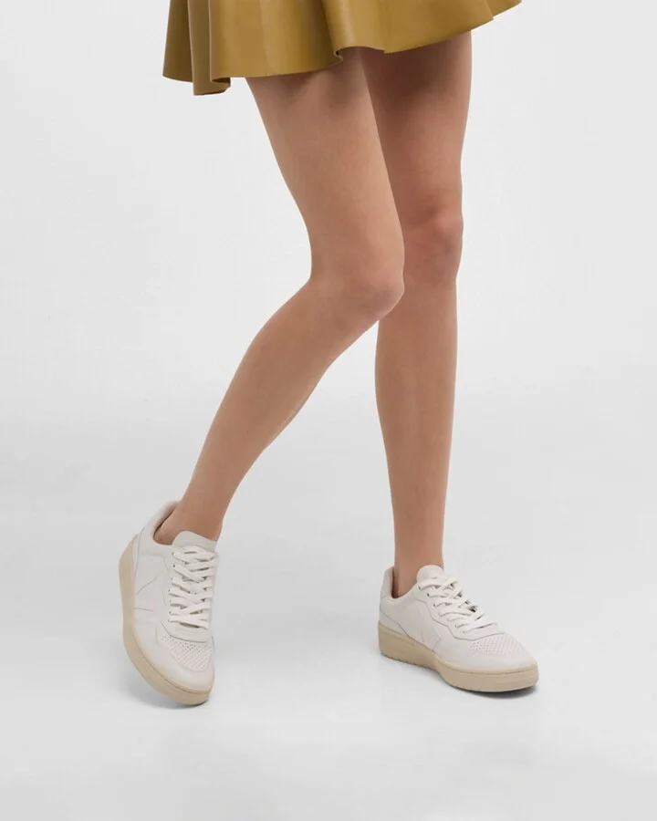 V-90 Low-Top Leather Sneakers - Image 4