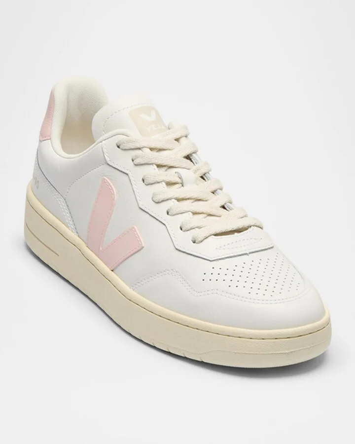 V-90 Low-Top Leather Sneakers - Image 3
