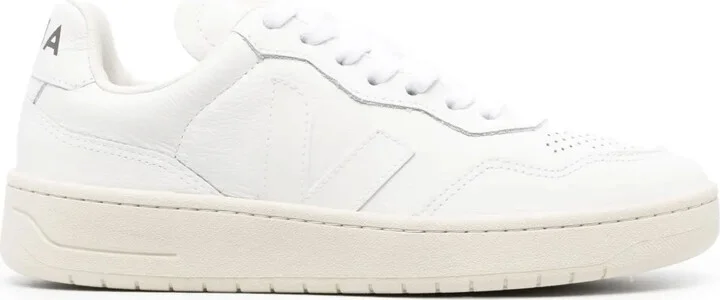 V-90 low-top leather sneakers