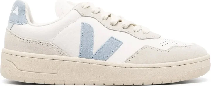 V-90 low-top leather sneakers