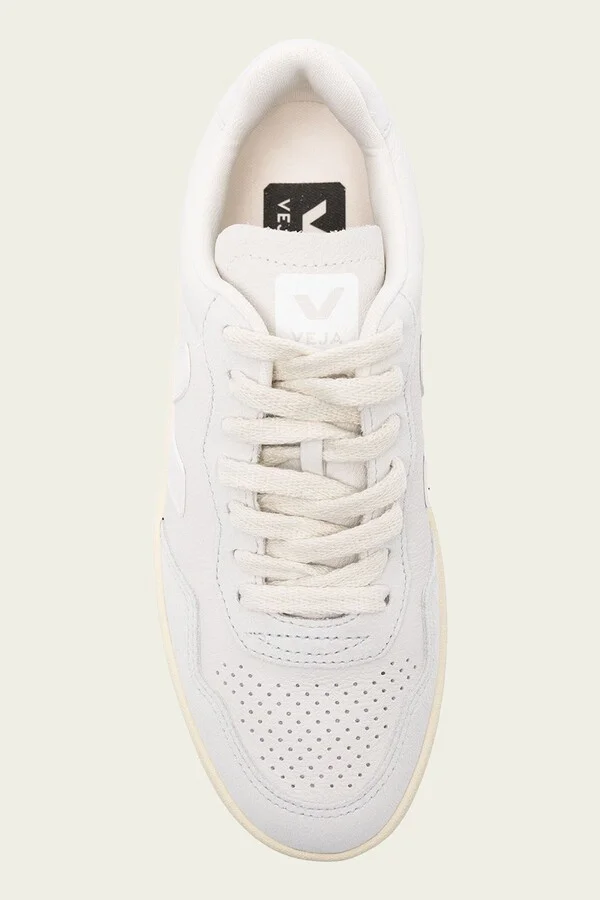 V-90 O.T. Leather Men Sneaker in Gravel White - Image 4