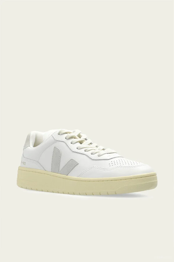 V-90 O.T. Leather Sneaker in White Natural - Image 2