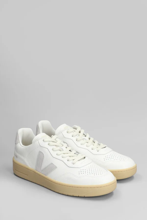 V-90 O.t. Sneakers In White Leather - Image 2