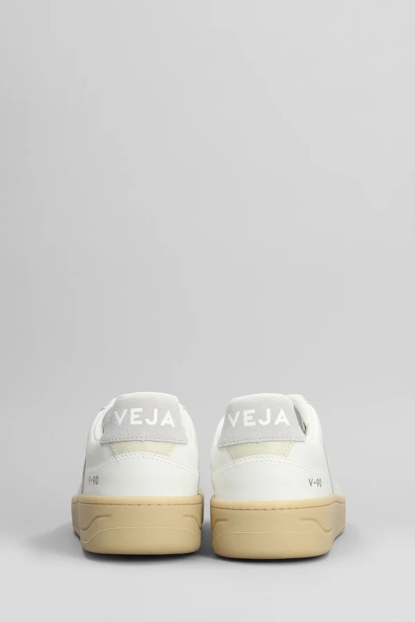V-90 O.t. Sneakers In White Leather - Image 4
