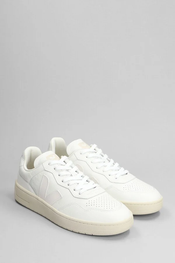 V-90 Sneakers In White Leather - Image 2