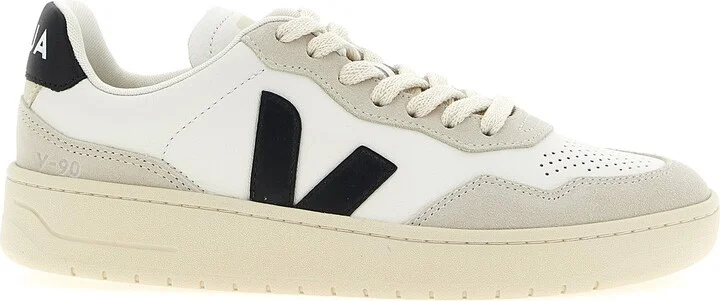 V-90 Sneakers White/Black