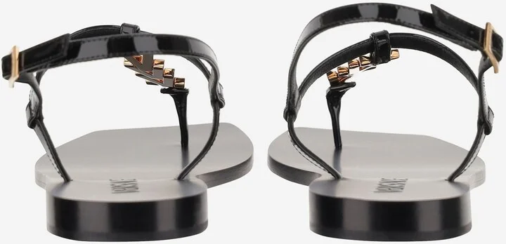 V-chain Leather Sandals - Image 4