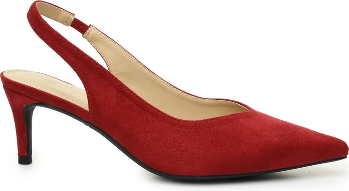 V-Cut Slingback Pump - Image 5