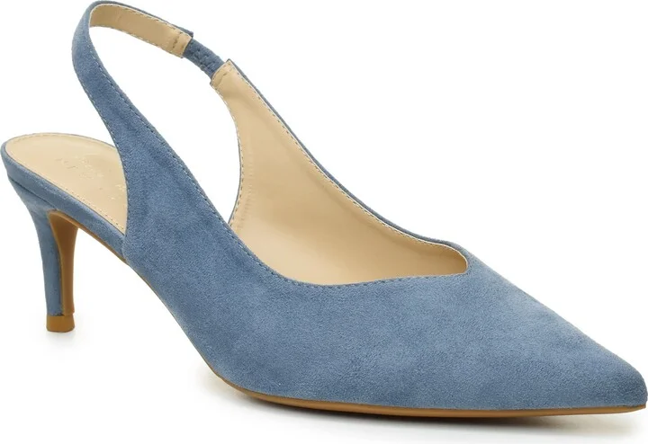 LIGHT BLUE SUEDE