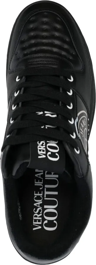 V Emblem-print sneakers - Image 4