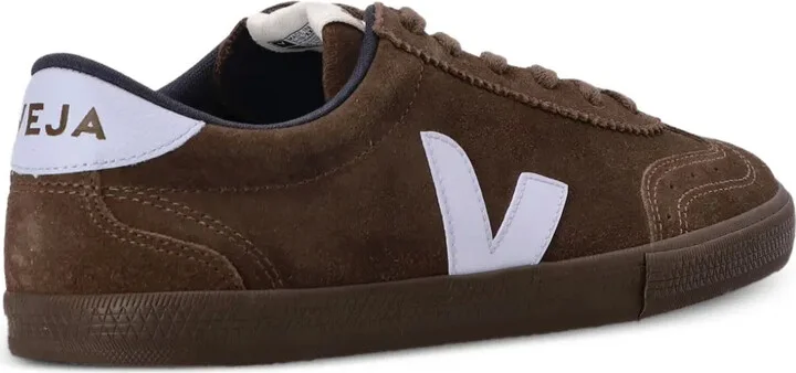 V Logo Suede Sneakers - Image 4