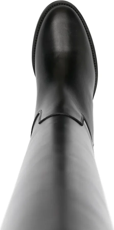V-plaque knee boots - Image 4