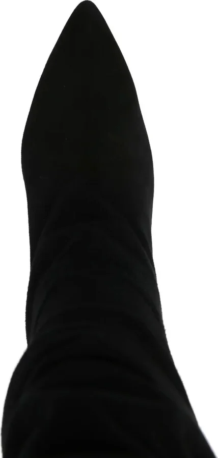 V-plaque mid-calf boots - Image 4