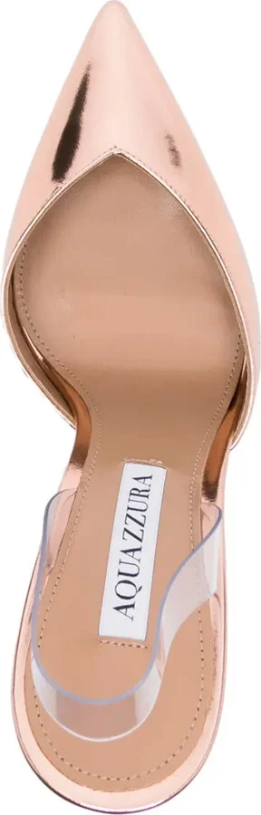 V Plexi 110mm leather pumps - Image 4