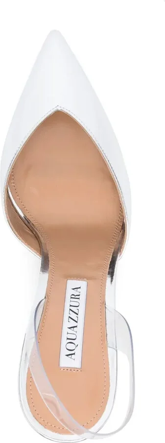 V Plexi 90mm slingback pumps - Image 4