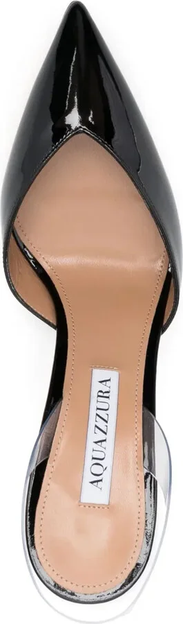 V Plexi 90mm slingback pumps - Image 4