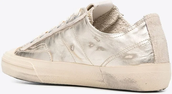 V-star Metallic Leather Sneakers - Image 2