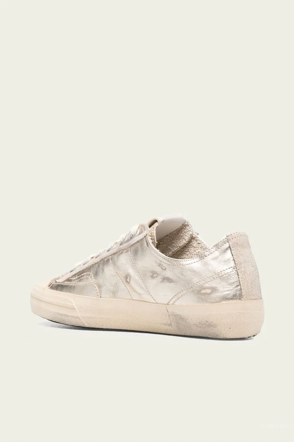 V-Star Platinum Laminated Leather Sneaker - Image 3