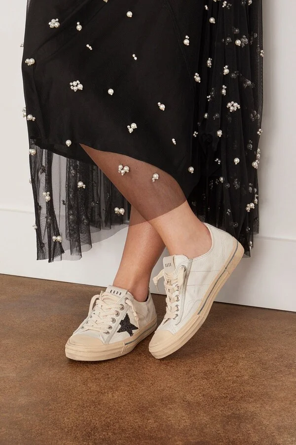 V-Star Sneaker in White/Black/Ice - Image 2