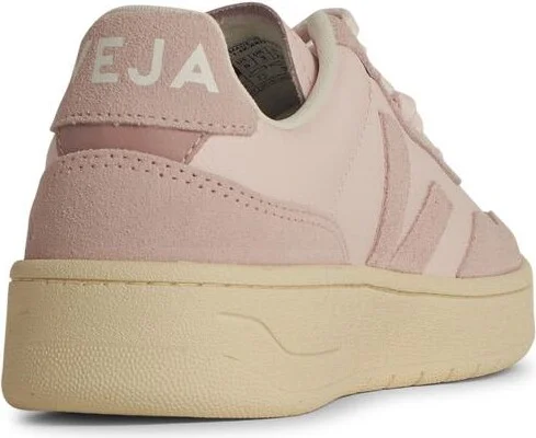 'v10' White Leather Sneakers - Image 3