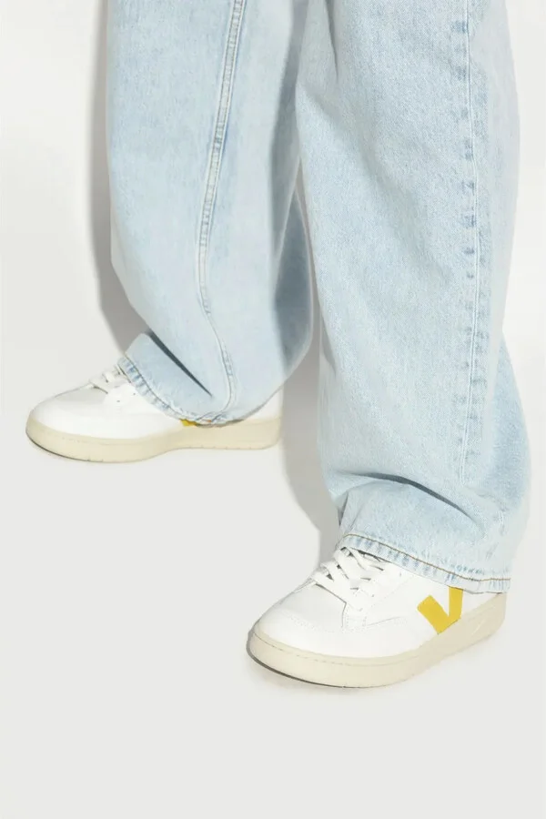 V12 Chromefree leather sneakers - Image 2