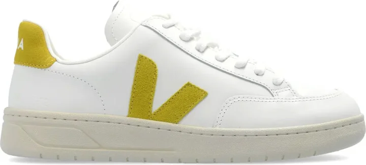 V12 Chromefree leather sneakers