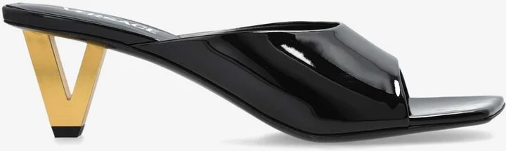 V2025 55 Patent Leather Mules