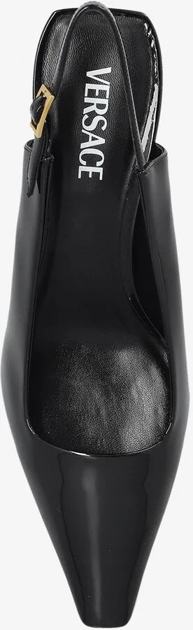 V2025 55 Patent Leather Slingback Pumps - Image 3