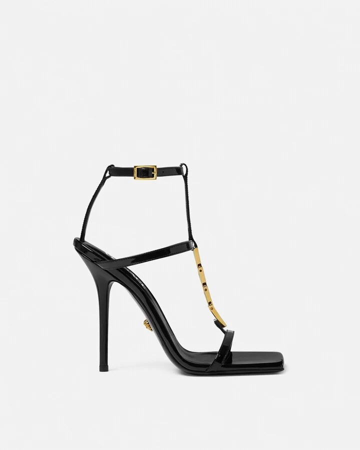 V2025 Chain Patent Sandals 105 mm