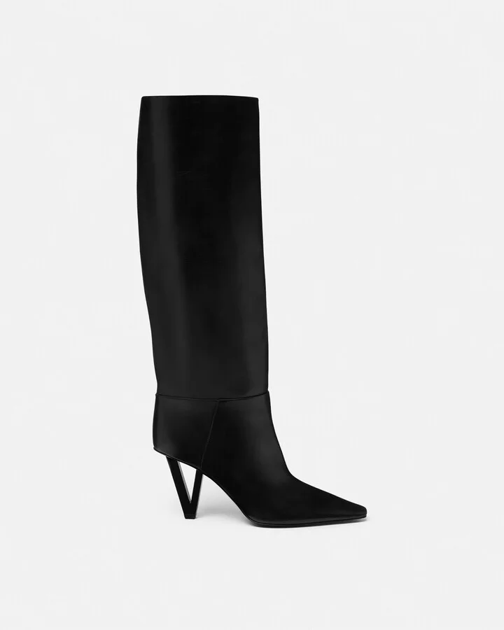 V2025 Leather Boots 85 mm