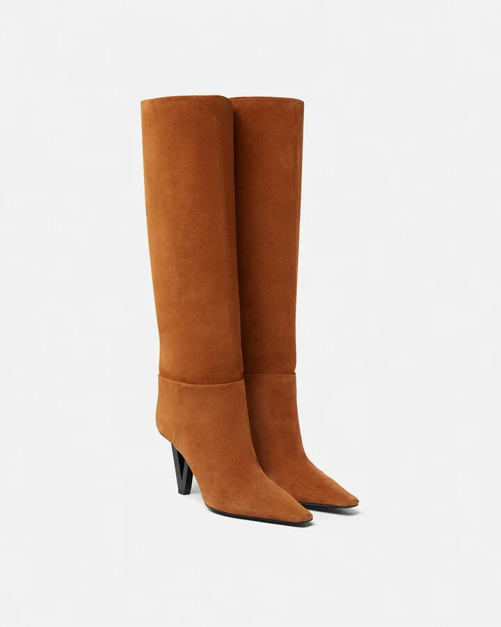 V2025 Suede Boots 85 mm - Image 2
