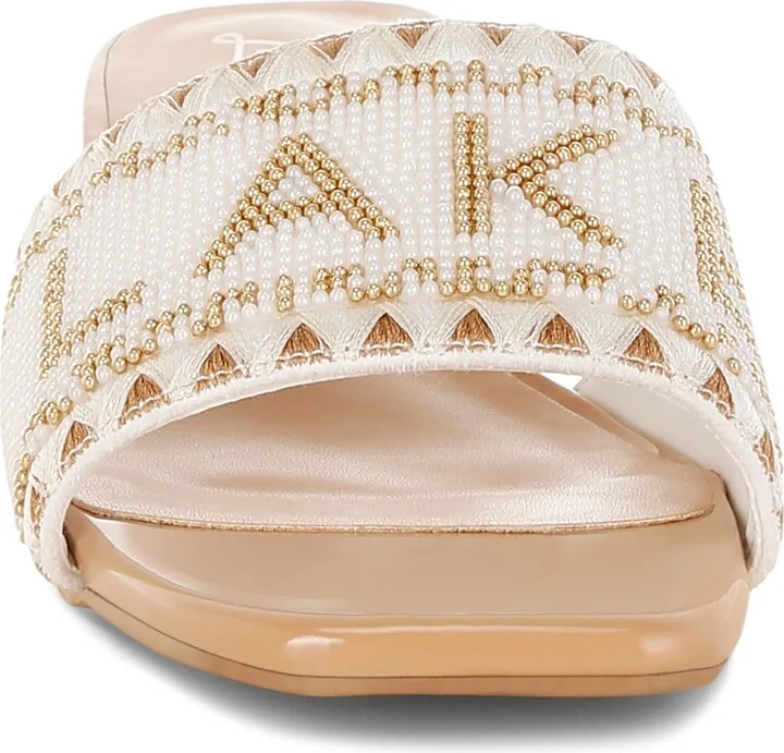 Vacay Babe Lake Como Beaded Slide Sandal - Image 3