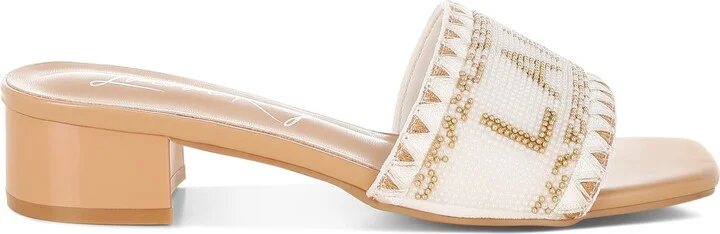 Vacay Babe Lake Como Beaded Slide Sandal - Image 5